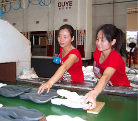 百條EVA生產(chǎn)線壯大吳川塑料鞋業(yè)