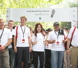 ECCO進入中國十周年慶典