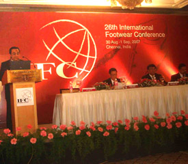 第26屆國際鞋業(yè)大會(IFC)在印度金奈舉辦