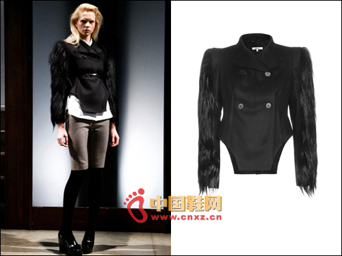 Carven 2011秋冬秀場造型示范