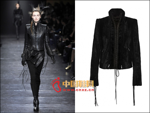 Ann Demeulemeester 2011秋冬秀場示范