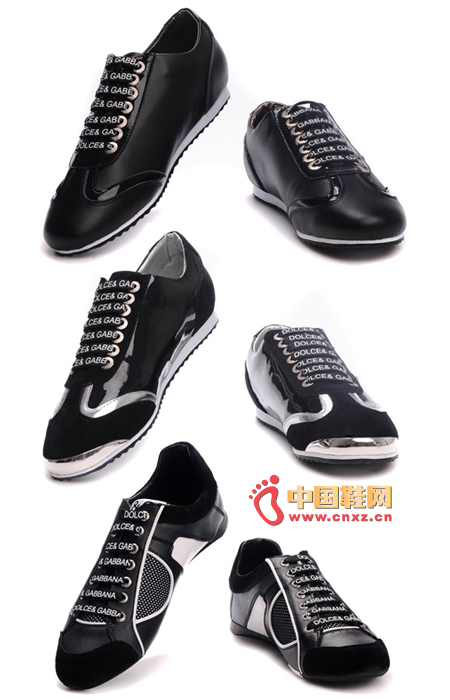 D&G男鞋以不同的風貌結合了來自意大利的萬種風情,給人強烈的視覺沖擊