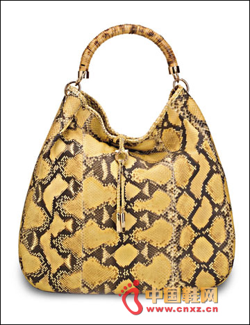 蛇紋手提包性感必備