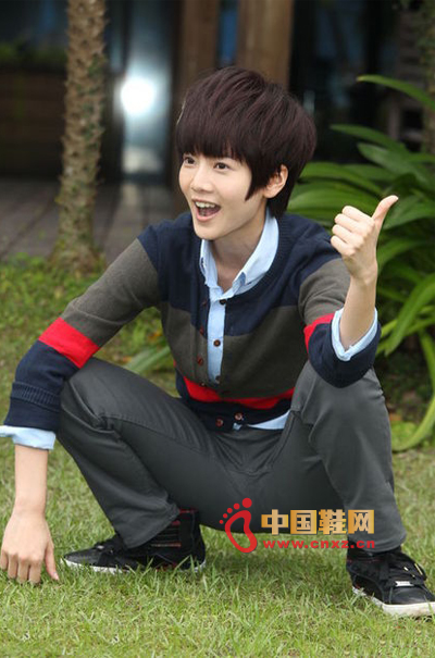 曾之喬首次以男裝鞋服出席