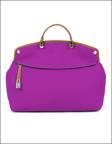 紫色款優雅手提包