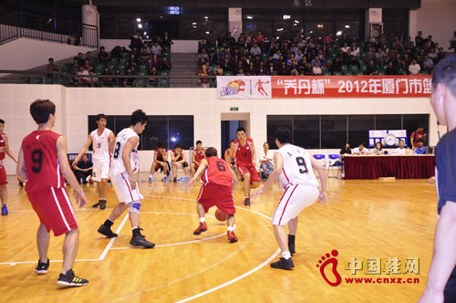 “喬丹杯”2012年廈門籃球甲級聯賽開賽